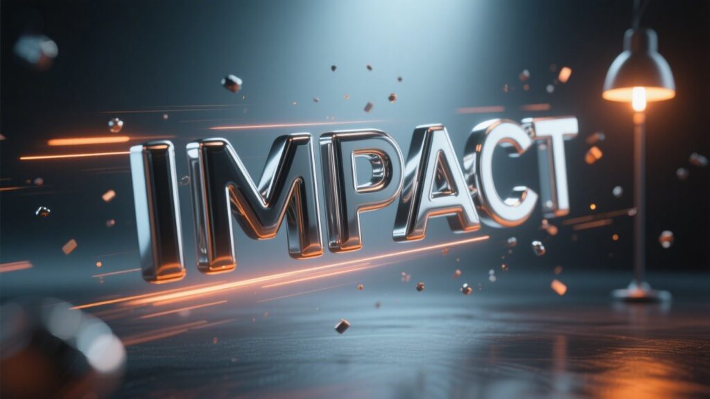 3D Typography & Motion Text