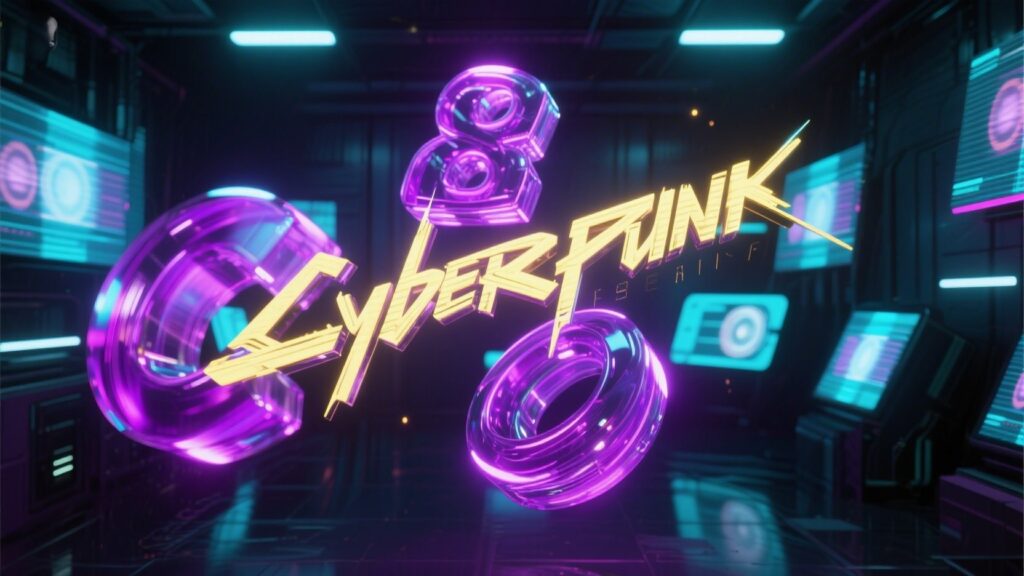 3D Typography & Motion Text
